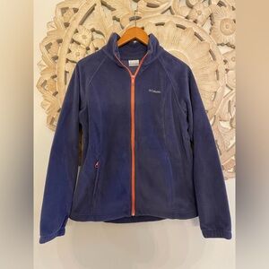 Columbia Deep Purple & Pink Zip Up Jacket